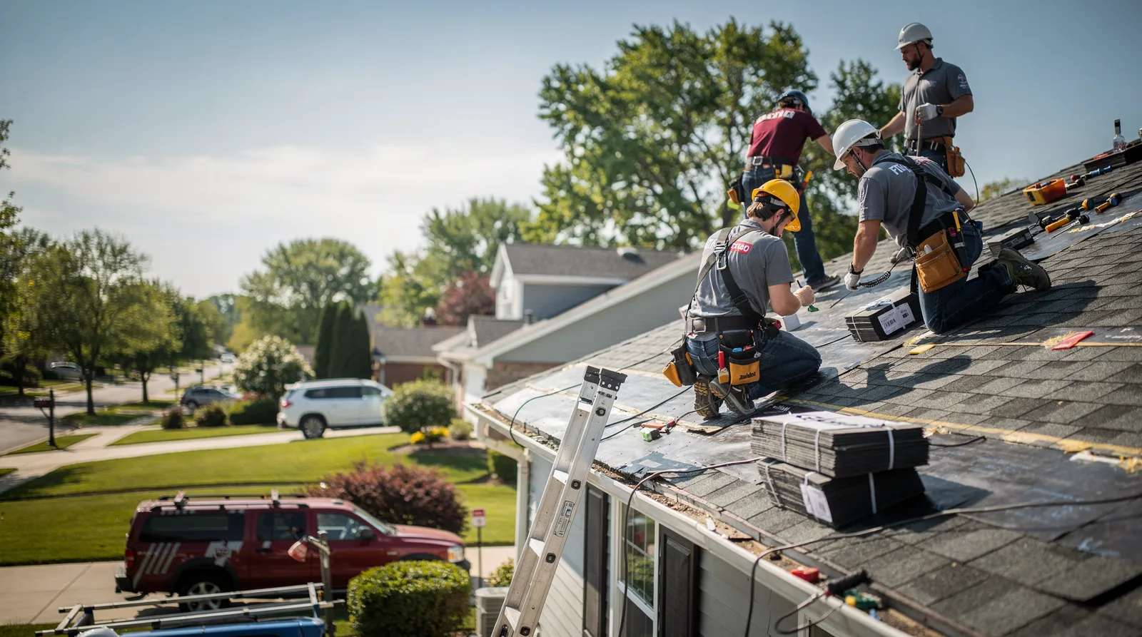 Roof Repair in Woodlawn, TX around you